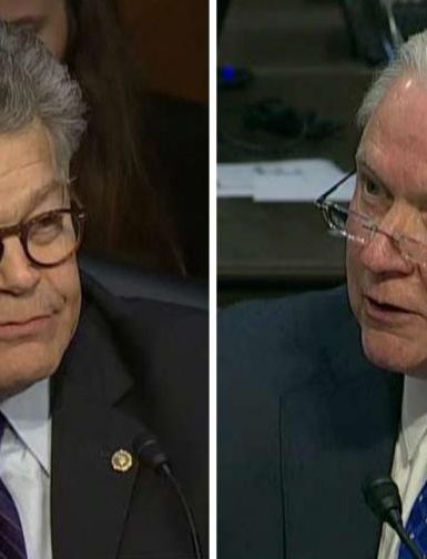 Al Franken-AG Sessions-Heated Exchange